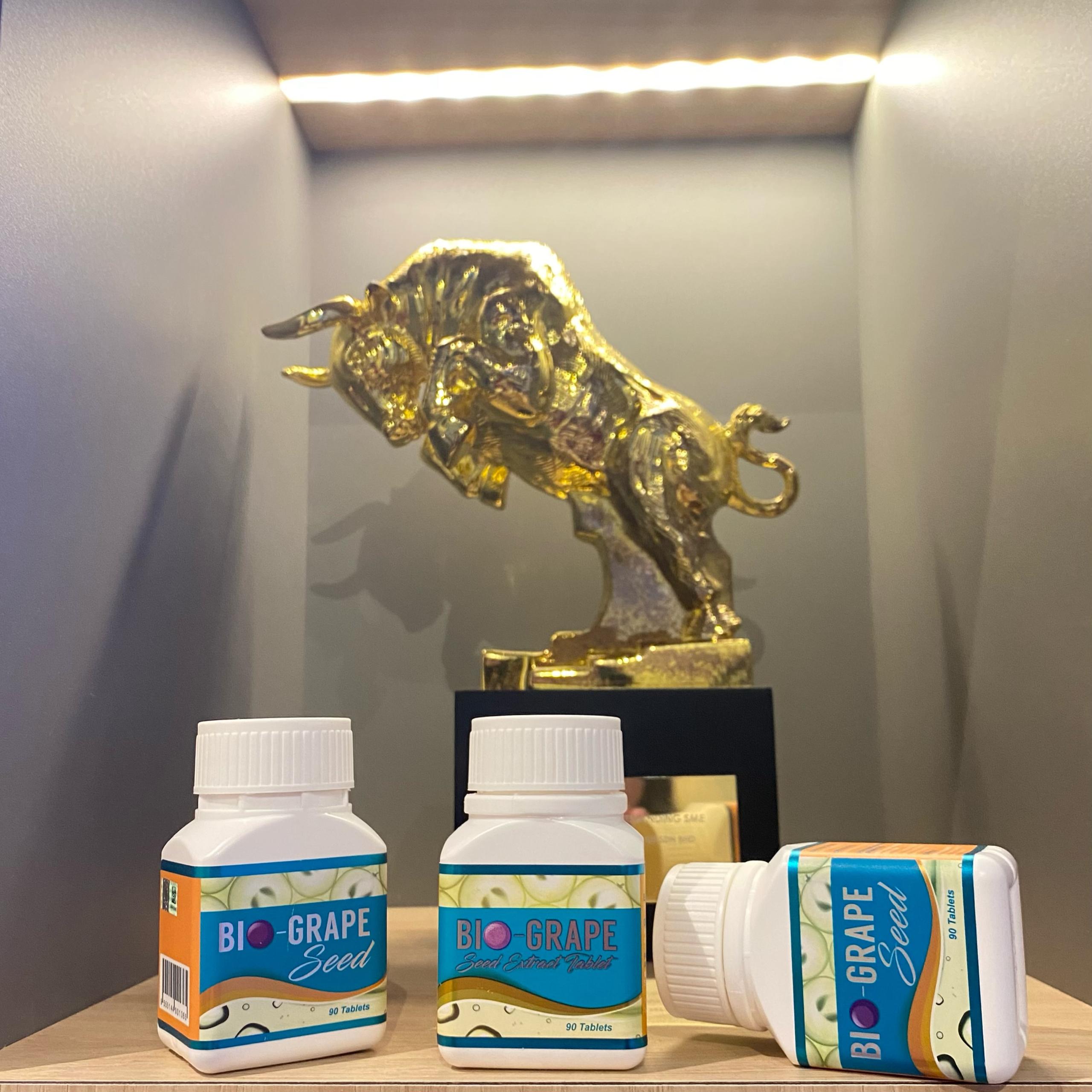 Bio Grape Seed Stabilizes High Blood Pressure, Blood Sugar, and Cholesterol While Maintaining Clear Blood Vessels | 95% Proanthocyanidins Formula