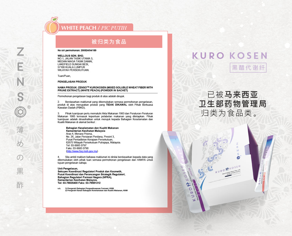 ZENSO 黑醋四合一體重管理套裝