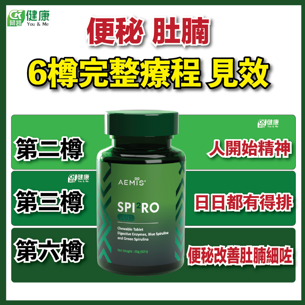 Spi2ro Plus Green Nutritional Supplement｜Rich in Dietary Fiber, Supports Daily Gastrointestinal Health